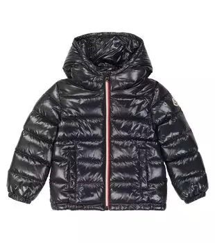 Детский пуховик aubert Moncler Enfant, синий
