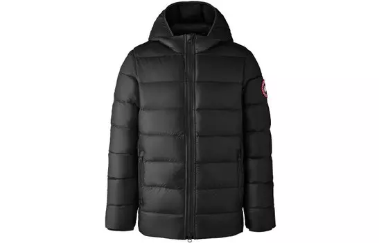 Детский пуховик Canada Goose, черный