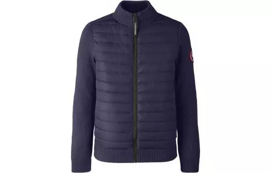 Детский пуховик Canada Goose, темно-синий