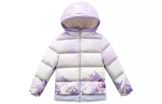 Детский пуховик FILA, цвет Allover Print