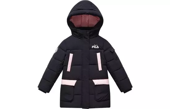 Детский пуховик FILA, цвет Black