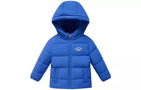 Детский пуховик FILA, цвет Italian blue