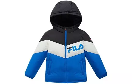 Детский пуховик FILA, цвет Legendary Blue - QNV