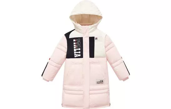 Детский пуховик FILA, цвет Loli powder