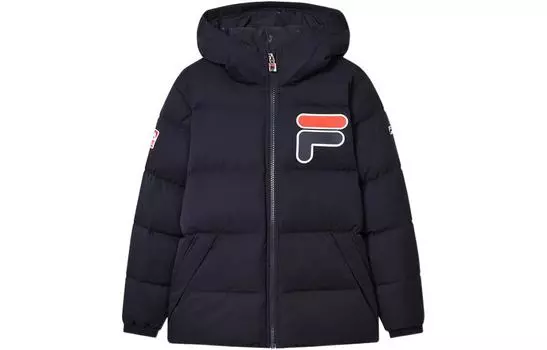 Детский пуховик FILA, цвет Navy