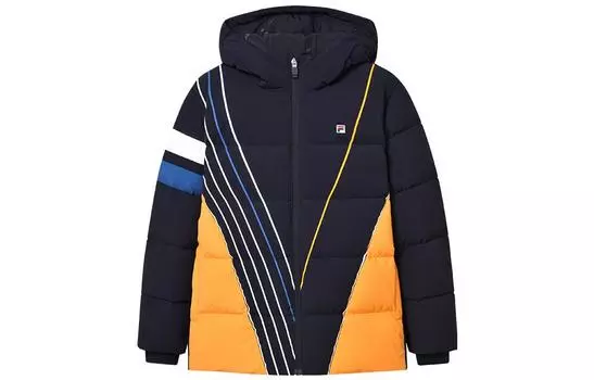 Детский пуховик FILA, цвет Navy