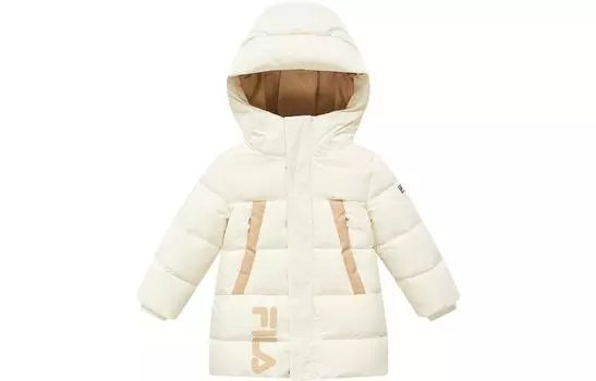 Детский пуховик FILA, цвет Reed white