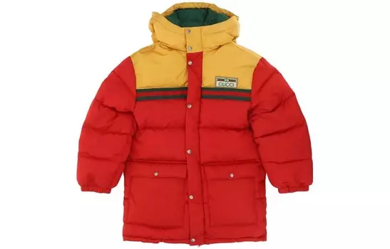 Детский пуховик GUCCI, цвет Red