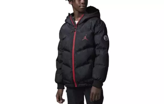 Детский пуховик Jordan, цвет Black