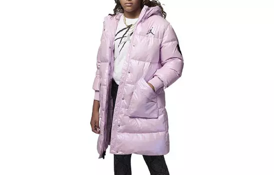 Детский пуховик Jordan, цвет Pink
