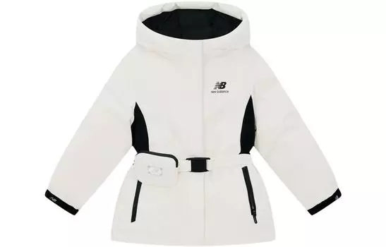 Детский пуховик/пуховик New Balance Kids, цвет White