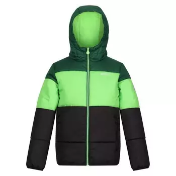 Детский пуховик Regatta, цвет dark green/green