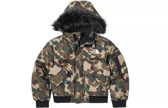 Детский пуховик THE NORTH FACE, цвет Camouflage