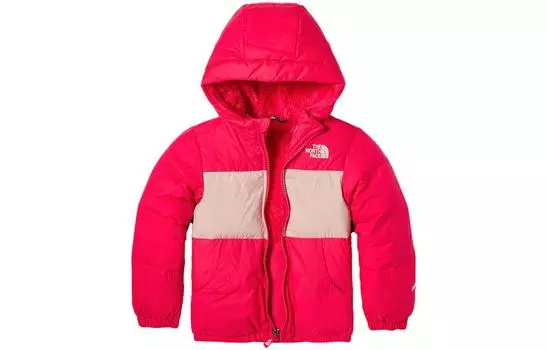 Детский пуховик THE NORTH FACE, цвет красный