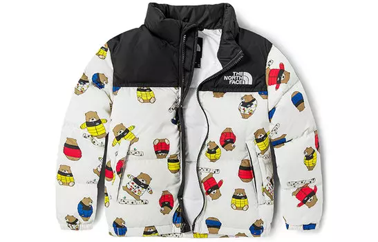 Детский пуховик THE NORTH FACE, цвет White
