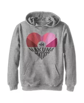 Детский пуловер с капюшоном «Король Лев Симба Хакуна Матата» для мальчиков Disney