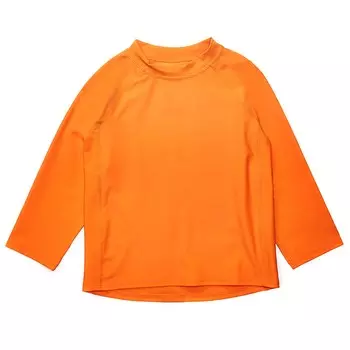 Детский рашгард с длинными рукавами Leveret, оранжевый