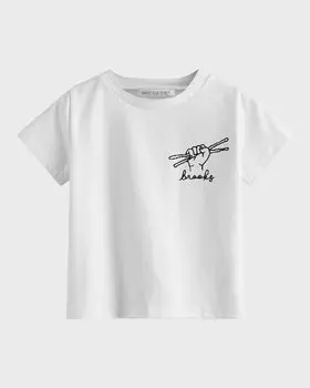 Детский рок! Персонализированная футболка, размеры XS-L Sweet Olive Street, цвет White