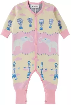 Детский розовый комбинезон Ami HELMSTEDT