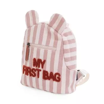 Детский рюкзак Childhome, белый/терракотовый