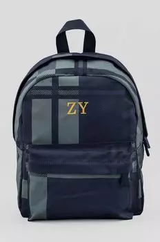 Детский рюкзак на молнии Zippy, темно-синий