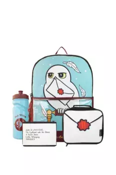 Детский рюкзак, набор из 4 предметов Harry Potter, синий