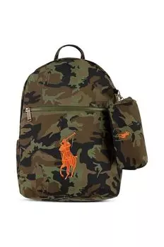 Детский рюкзак Polo Ralph Lauren, зеленый