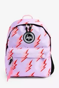 Детский рюкзак с молнией Hype, фиолетовый