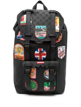 Детский рюкзак Sprayground с несколькими заплатками Sprayground kid, черный