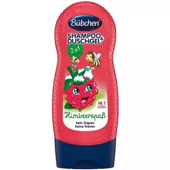 Детский шампунь и душ Raspberry Fun 230мл, Bгјbchen