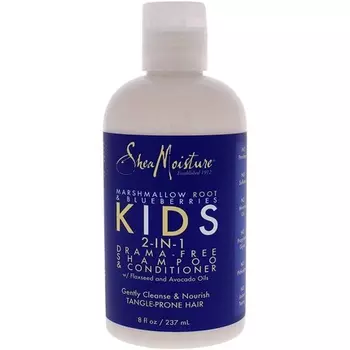 Детский шампунь и кондиционер 2-в-1 «Корень алтея и черники», Shea Moisture