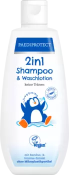 Детский шампунь и усилитель Лосьон для умывания 2в1 200мл PAEDIPROTECT