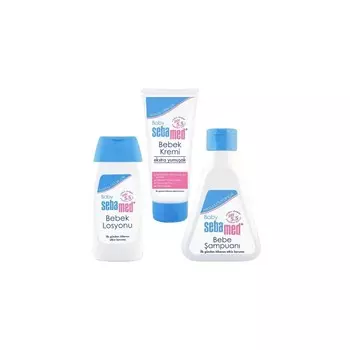 Детский шампунь Sebamed, 250 мл + Детский крем Sebamed, 200 мл + Детский лосьон Sebamed, 200 мл