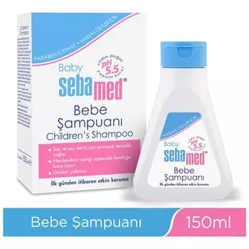 Детский шампунь Sebamed Baby pH 5.5, 150 мл