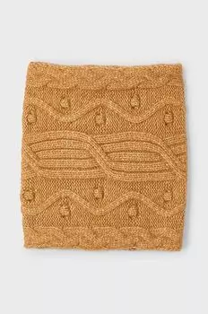 Детский шарф Mayoral, коричневый