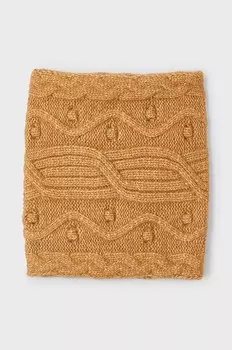 Детский шарф Mayoral, коричневый