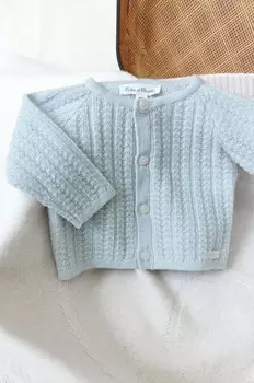 Детский шерстяной кардиган Tartine Et Chocolat, синий