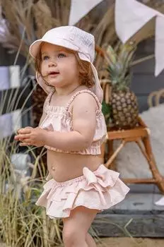 Детский шерстяной комплект Jamiks, оранжевый