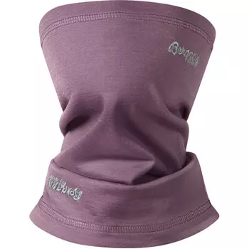 Детский шерстяной шарф-труба Bergans, фиолетовый