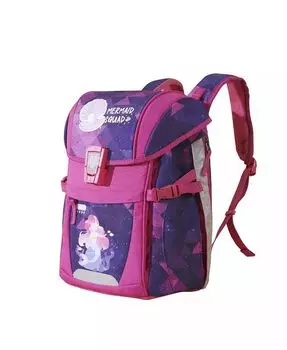 Детский школьный рюкзак с застежкой-липучкой Sunveno, розовый