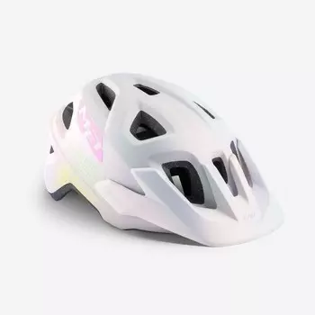 Детский шлем для горного велосипеда Мет Эльдар MET, белый