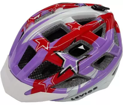 Детский шлем LEVIOR "КАИЛУ", фиолетовый