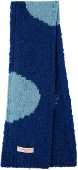 Детский синий шарф в горошек Weekend House Kids