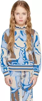 Детский синий свитер Alda HELMSTEDT