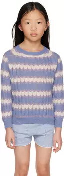 Детский синий свитер Swell Morley