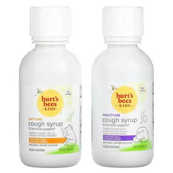 Детский сироп от кашля Burt's Bees, 2 упаковки по 118 мл