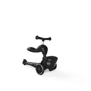 Детский скутер Scoot And Ride, черно-белый