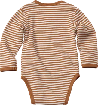 Детский слинг-слинг размер. 50/56 из натуральной шерсти и шелка коричневый белый 1 шт. ALANA