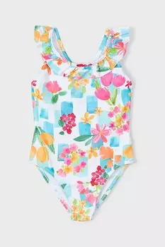 Детский слитный купальник Mayoral, бирюзовый