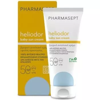 Детский солнцезащитный крем Heliodor Spf50 - 100 мл Pharmasept
